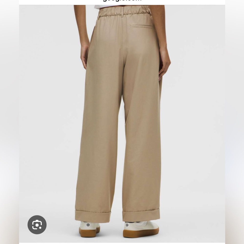 lululemon Oak Linen Trousers - Picture 2 of 3